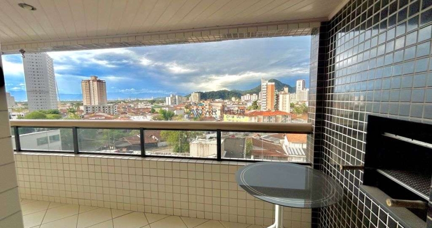 Apartamento à venda em Praia Grande com 2 dorms sendo 1 suíte e 1 vaga
