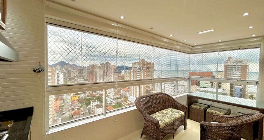 Apartamento à venda em Praia Grande com vista para o mar e 92m²
