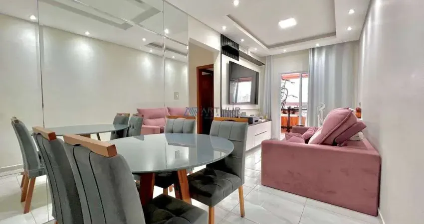 Apartamento à vende em Praia Grande com 2 dormitórios sendo 1 suíte e 1 vaga