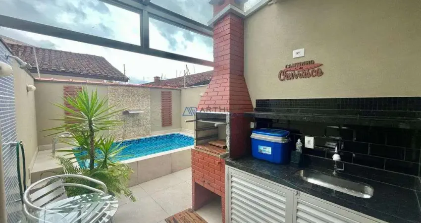 Casa de Condomínio à Venda em Itanhaém com 2 quartos, 3 banheiros e 1 vaga