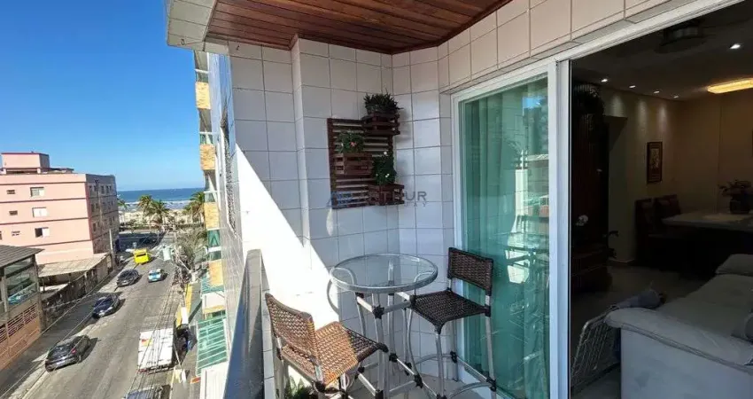 Apartamento a venda em Praia Grande, Frente rua, vista mar, 2 dormitórios