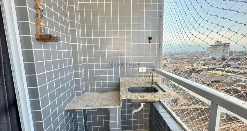 Apartamento à venda em Praia Grande no bairro Mirim com 1 Dormitório