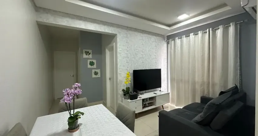 Excelente apartamento com 1 suíte mais 1 quarto à venda no bairro Aventureiro em Joinville-SC por R$ 385.000,00.