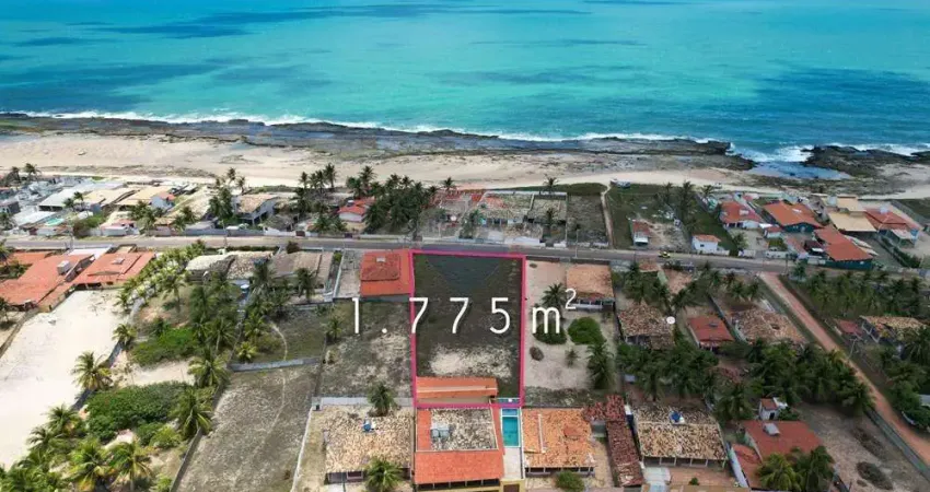 Terreno Próximo as Melhores Praias do Litoral Sul 1.725m² Com 34 Metros de Frente Escriturado