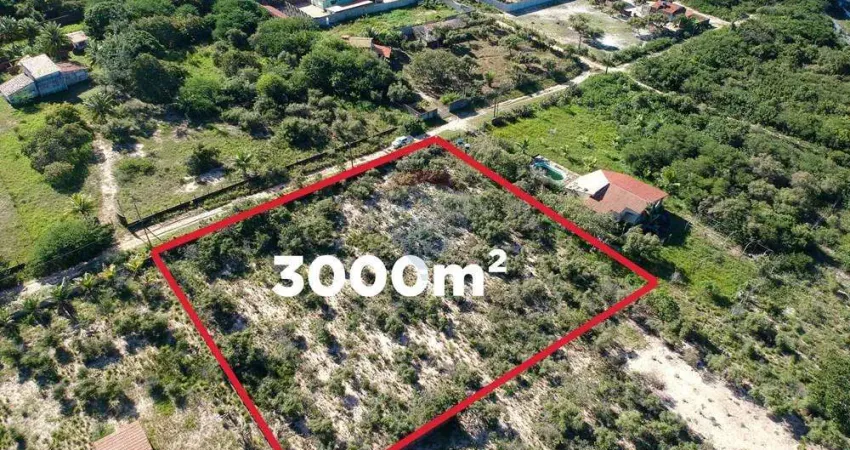 Terreno murado de 3.000m² à venda na estrada de pium – próximo ao posto campo belo e ao bosque do coqueiral – por apenas r$ 65 mil!