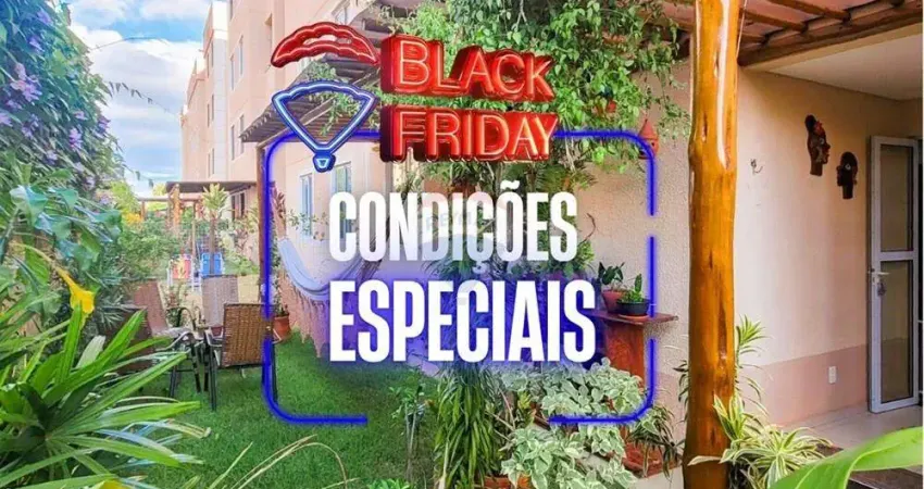 Black friday 3 meses de condomínio grátis - apartamento garden mirantes caminho do mar 88m²