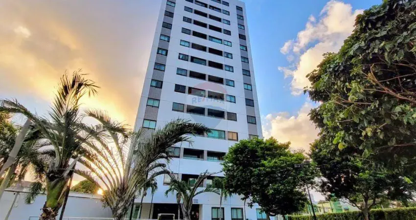 Apartamento em capim macio 2 quartos com suíte 59m² 1 vaga lazer completo e segurança 24h