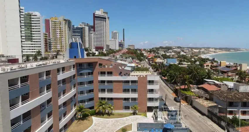 Apartamento mobiliado no terrazzo ponta negra – 33m² | 1 vaga | lazer e segurança 24h