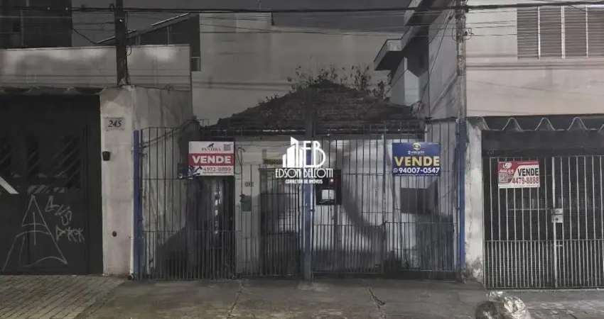 Terreno à venda na Rua Uruguaiana, 249, Vila Alzira, São Paulo