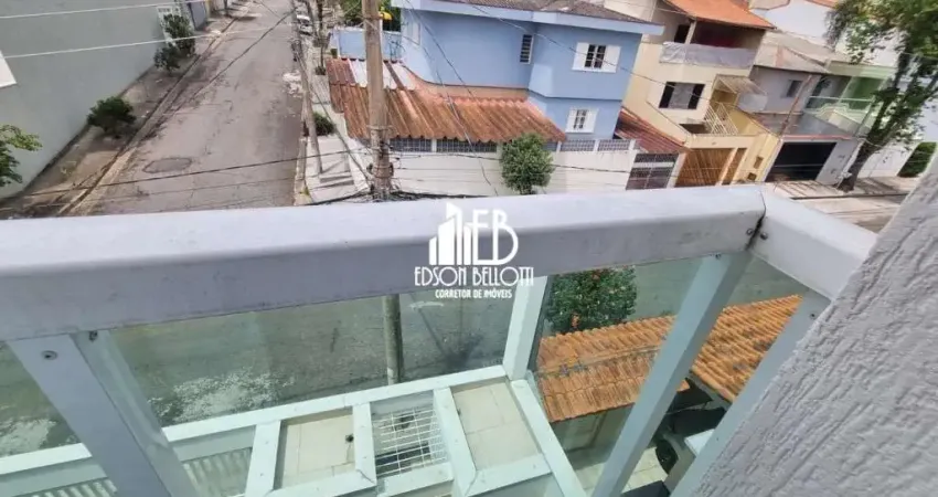 Cobertura nova para venda vila scarpelli,santo andre, 2 dorms, 1 vaga, 98 m²