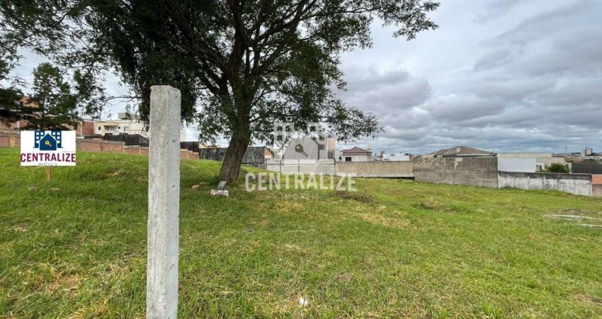 Terreno à venda, Jardim Carvalho, PONTA GROSSA - PR