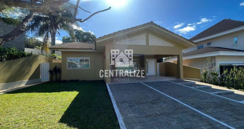Casa com 3 dormitórios para locação, Colônia Dona Luiza, PONTA GROSSA - PR