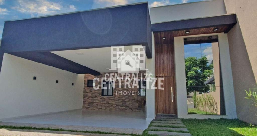 LOCAÇÃO - CASA CONDOMÍNIO VILLA TOSCANA, Colônia Dona Luiza, PONTA GROSSA - PR