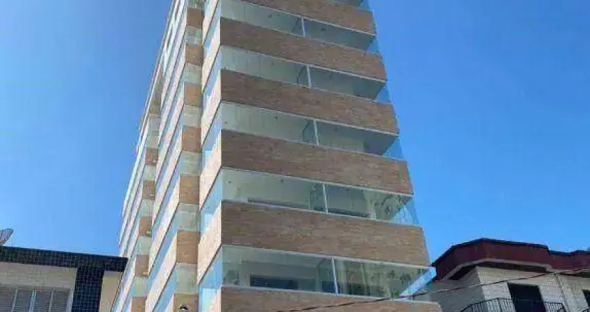 Apartamento com 1 dormitório à venda, 45 m² por R$ 345.000,00 - Vila Guilhermina - Praia Grande/SP