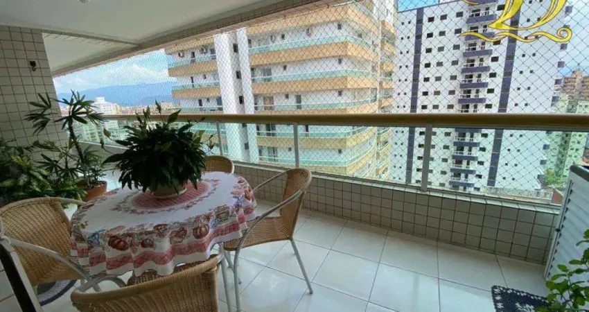 Apartamento com 3 dormitórios à venda, 117 m² por R$ 788.000,00 - Tupi - Praia Grande/SP
