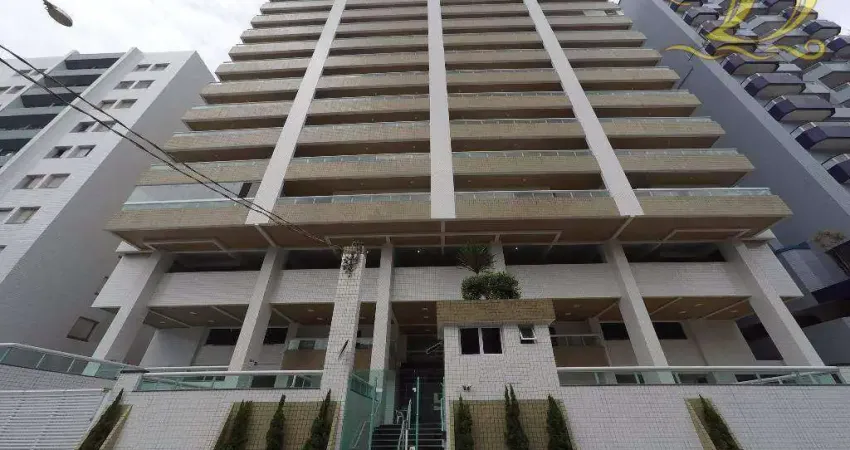 Apartamento novo 03 dormitórios sendo 01 suíte, em Praia Grande na Vila Guilhermina. Aceita financiamento Direto
