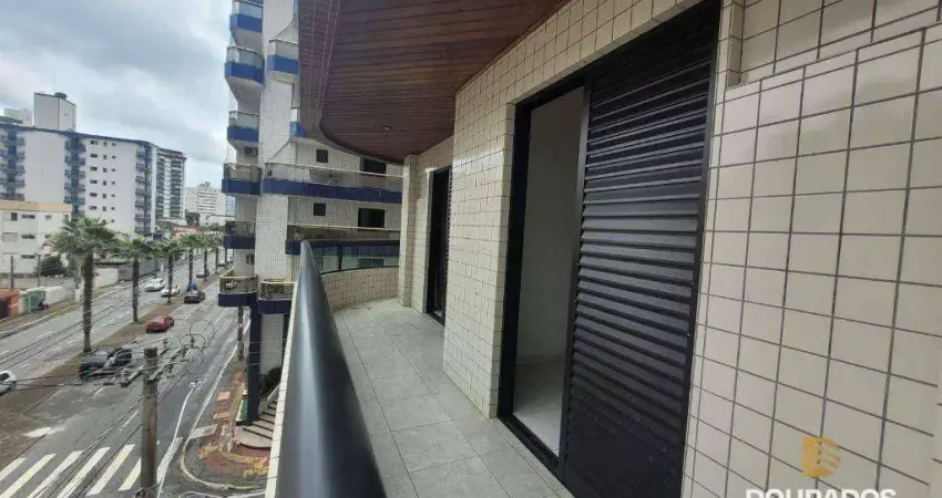 Apartamento com 2 dormitórios à venda, 86 m² por R$ 420.000,00 - Vila Guilhermina - Praia Grande/SP