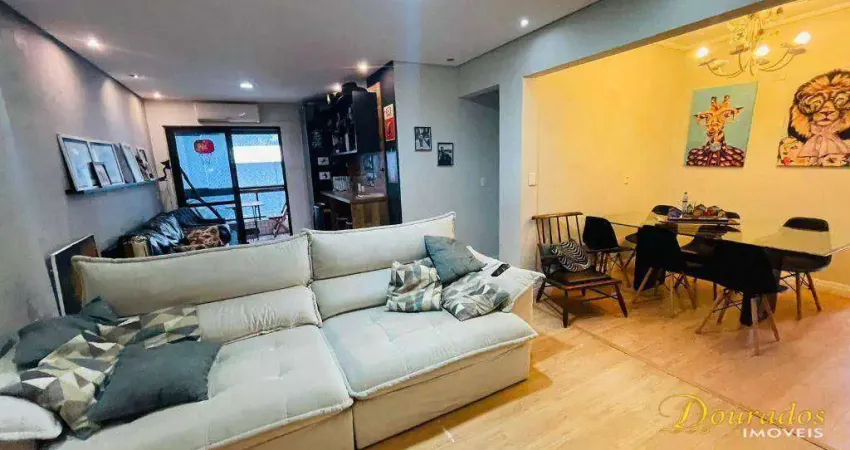 Apartamento com 2 dormitórios à venda, 98 m² por R$ 655.000,00 - Canto do Forte - Praia Grande/SP