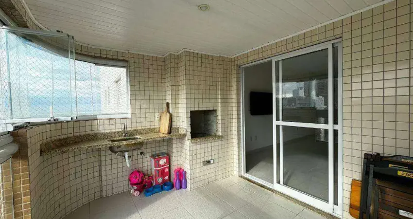 Apartamento com 2 dormitórios à venda, 86 m² por R$ 700.000,00 - Aviação - Praia Grande/SP