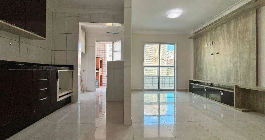 Apartamento com 2 dormitórios à venda, 80 m² por R$ 670.000,00 - Caiçara - Praia Grande/SP