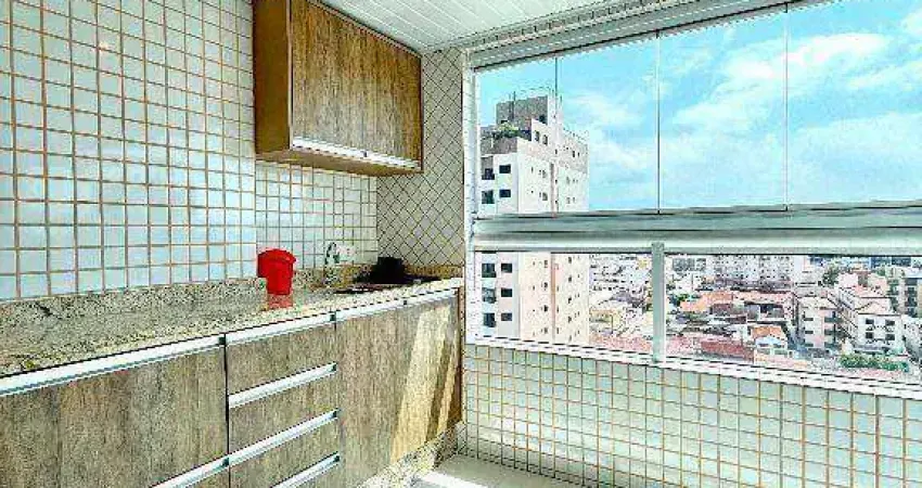 Apartamento com 1 dormitório à venda, 53 m² por R$ 345.000,00 - Aviação - Praia Grande/SP
