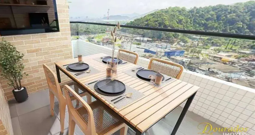 Apartamento com 3 dormitórios à venda, 105 m² por R$ 836.500 - Boqueirão - Praia Grande/SP