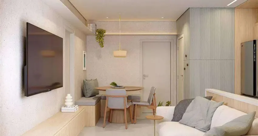 Apto em construção 2 dorm(s) com Entrada de 29 mil apenas na Guilhermina - Praia Grande/SP