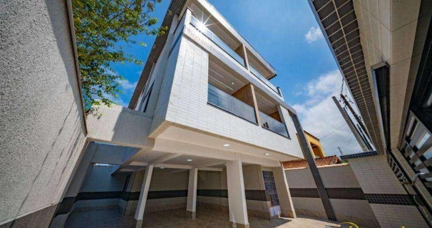 Sobrado com 2 dormitórios à venda, 79 m² por R$ 350.000 - Caiçara - Praia Grande/SP