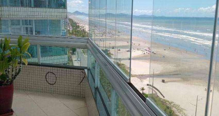 Apartamento com 3 dormitórios à venda, 120 m² por R$ 800.000 - Caiçara - Praia Grande/SP