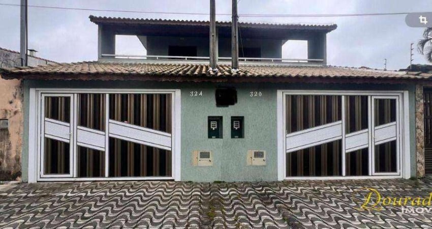 Sobrado com 2 dormitórios à venda, 132 m² por R$ 440.000 - Maracanã - Praia Grande/SP