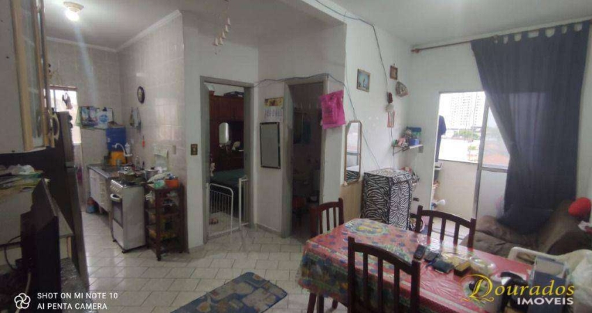 Apartamento com 1 dormitório à venda, 45 m² por R$ 210.000 - Caiçara - Praia Grande/SP