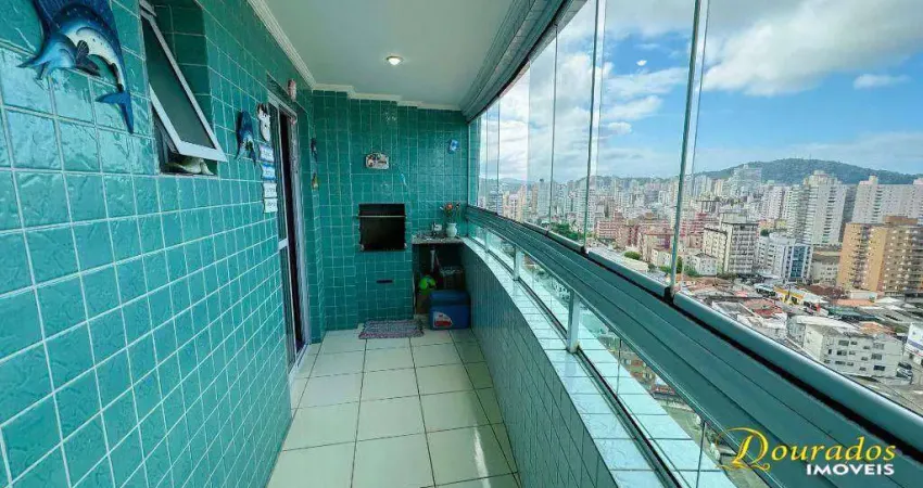 Apartamento de 2 dormitórios, sendo 1 suíte, lazer completo, no Boqueirão em Praia Grande SP.