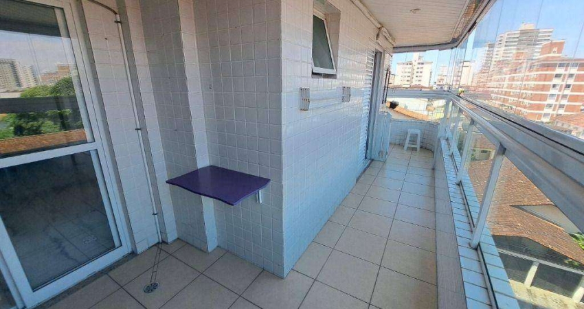 Apartamento com 2 dormitórios à venda, 88 m² por R$ 630.000 - Canto do Forte - Praia Grande/SP