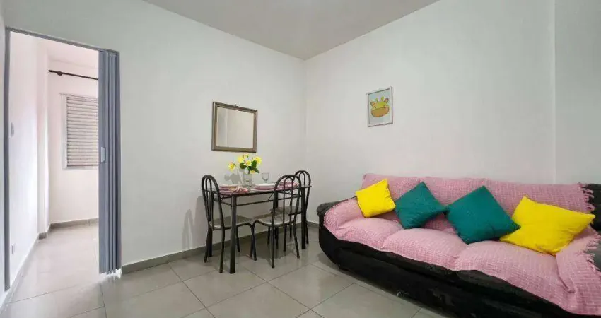 Apartamento com 1 dormitório à venda, 40 m² por R$ 250.000 - Aviação - Praia Grande/SP