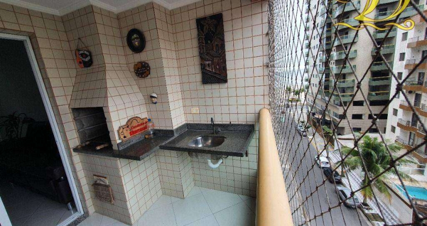 Apartamento com 2 dormitórios à venda, 70 m² por R$ 455.000,00 - Aviação - Praia Grande/SP