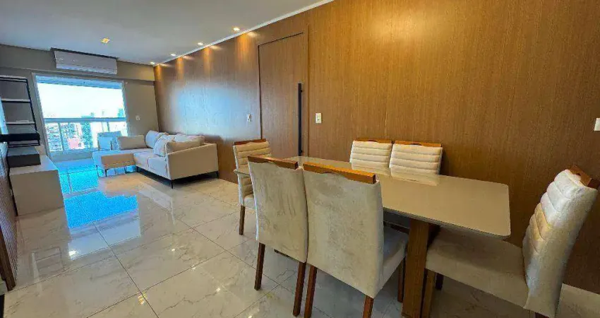 Apartamento alto padrão com 3 suítes, varanda gourmet com vista livre, em Praia Grande, na Vila Guilhermina.