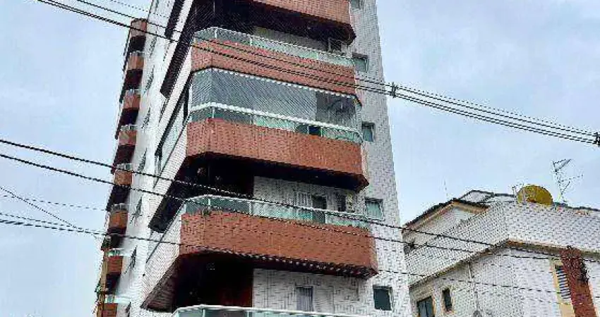 Apartamento com 2 dormitórios à venda, 77 m² por R$ 349.000,00 - Guilhermina - Praia Grande/SP