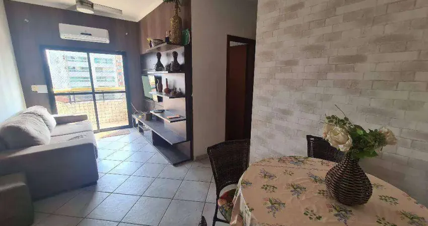 Apto de 2 dorm(s), sendo 1 suíte, mobiliado, na Aviação em Praia Grande SP.
