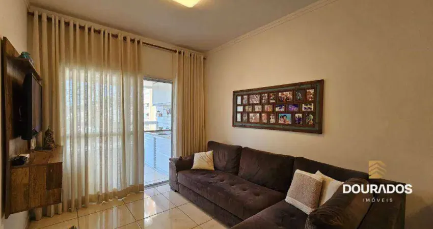 Apartamento de 2 dormitórios, sendo2 suíte, 2 vagas na guilhermina em praia grande sp.