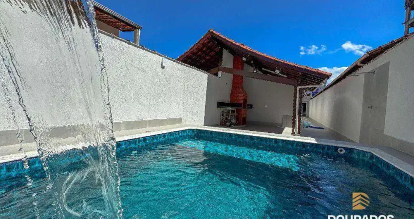 Casa moderna de 3 dorm(s), sendo 1 suíte com piscina, excelente padrão no canto do forte em praia grande sp.