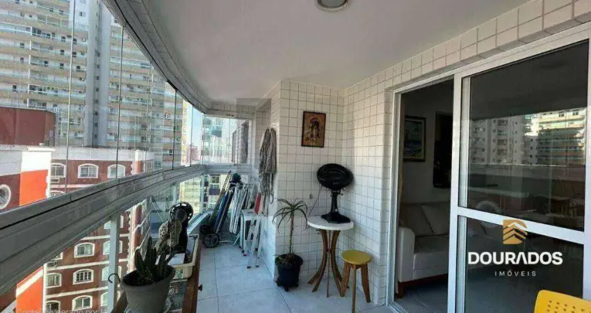 Apto de 2 dormitórios, sendo 1 suíte, 70m² útil na tupi em praia grande sp.