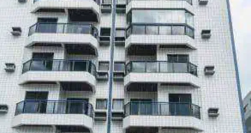 Apartamento de 1 dormitório com sacada, amplo na guilhermina em praia grande sp.