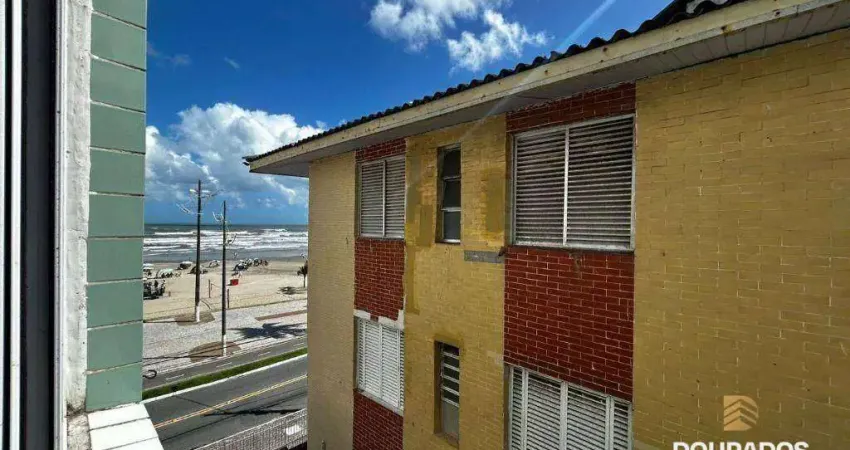 Apartamento de 1 dormitório com vista mar na tupi em praia grande sp.