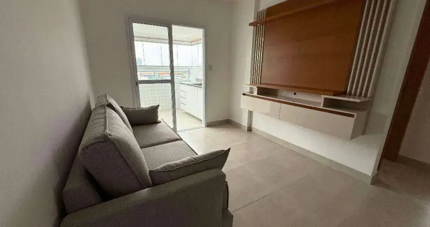 Apto 2 dorm(s), sendo1 suíte, 1 vaga, 72 m², na guilhermina em praia grande - sp