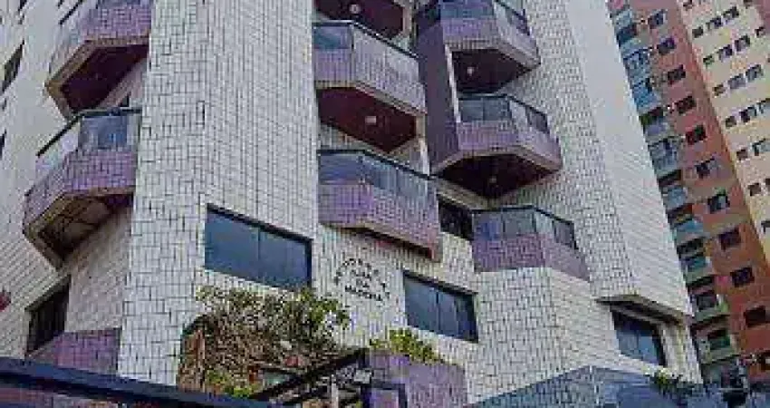 Apartamento de 2 dormitórios sendo 1 suíte, mobiliado com vista mar na aviação em praia grande sp.