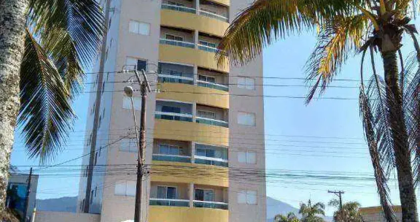 Apartamento de 1 dormitório mobiliado, prédio frente mar no flórida em praia grande sp.