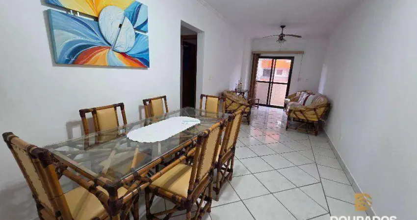 Apartamento de 2 dormitórios, sendo 1 suíte , 2 vagas, com sacada e vista mar na aviação em praia grande sp.