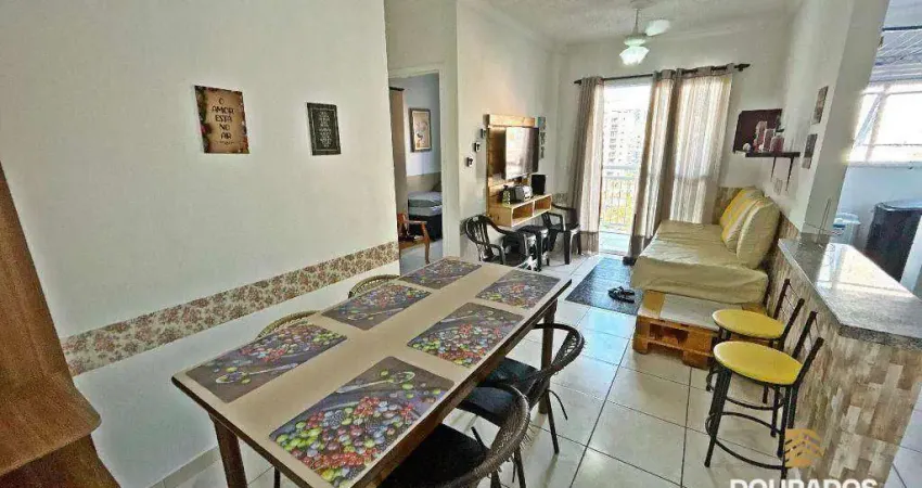 Apartamento com 2 dormitórios à venda, 58 m² por R$ 450.000,00 - Vila Assunção - Praia Grande/SP