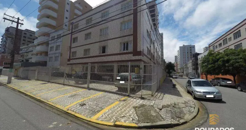 Apartamento de 1 dormitório, frente rua com vista mar na Tupi em Praia Grande SP.