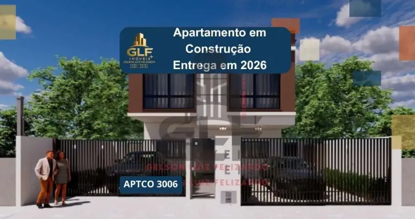 Apartamento em construção na cidade de itapema/sc no bairro morretes, com 49,34m², 2 dormitórios e 1 vaga de garagem. bem localizado
